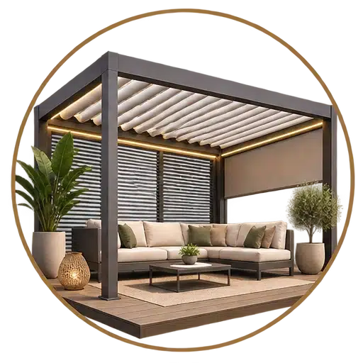 Pergola bioclimatica